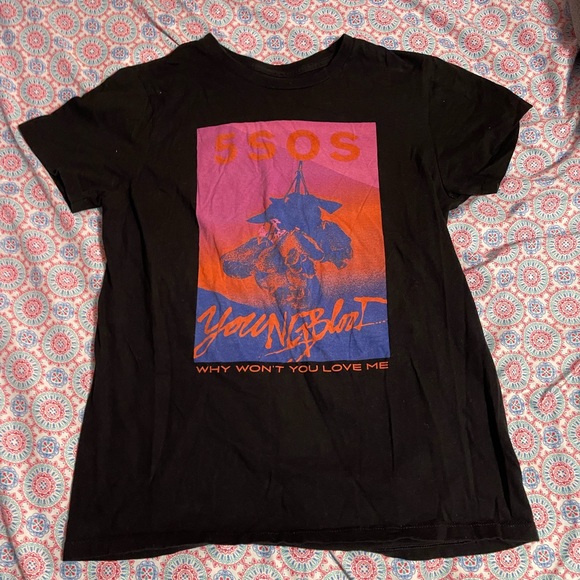 5 Seconds Of Summer Tops - Youngblood by 5sos - why won’t you love me? shirt 🥀